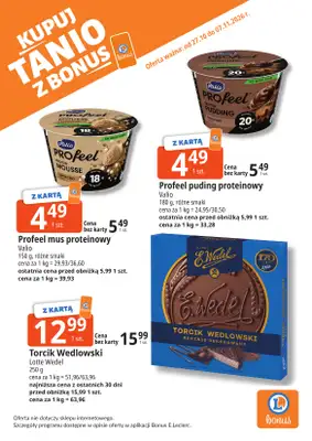 Leclerc - gazetka promocyjna Oferta Bielany | Kupuj tanio z bonus od wtorku 27.10 do soboty 07.11 - strona 4
