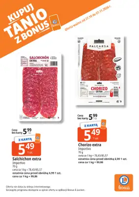 Leclerc - gazetka promocyjna Oferta Bielany | Kupuj tanio z bonus od wtorku 27.10 do soboty 07.11 - strona 2