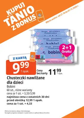 Leclerc - gazetka promocyjna Oferta Bielany | Kupuj tanio z bonus od wtorku 27.10 do soboty 07.11 - strona 30