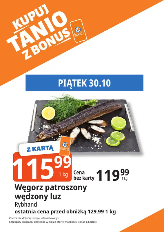 Leclerc - gazetka promocyjna Oferta Bielany | Kupuj tanio z bonus od wtorku 27.10 do soboty 07.11 - strona 8