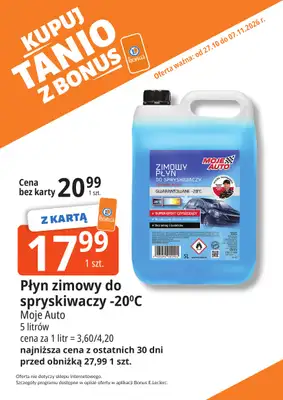 Leclerc - gazetka promocyjna Oferta Bielany | Kupuj tanio z bonus od wtorku 27.10 do soboty 07.11 - strona 28