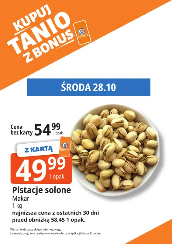Leclerc - gazetka promocyjna Oferta Bielany | Kupuj tanio z bonus od wtorku 27.10 do soboty 07.11 - strona 3