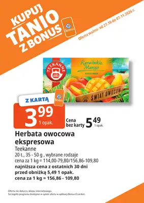 Leclerc - gazetka promocyjna Oferta Bielany | Kupuj tanio z bonus od wtorku 27.10 do soboty 07.11 - strona 21