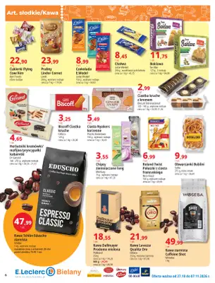 Leclerc - gazetka promocyjna Oferta Bielany | Magia Jesieni od wtorku 27.10 do soboty 07.11 - strona 6