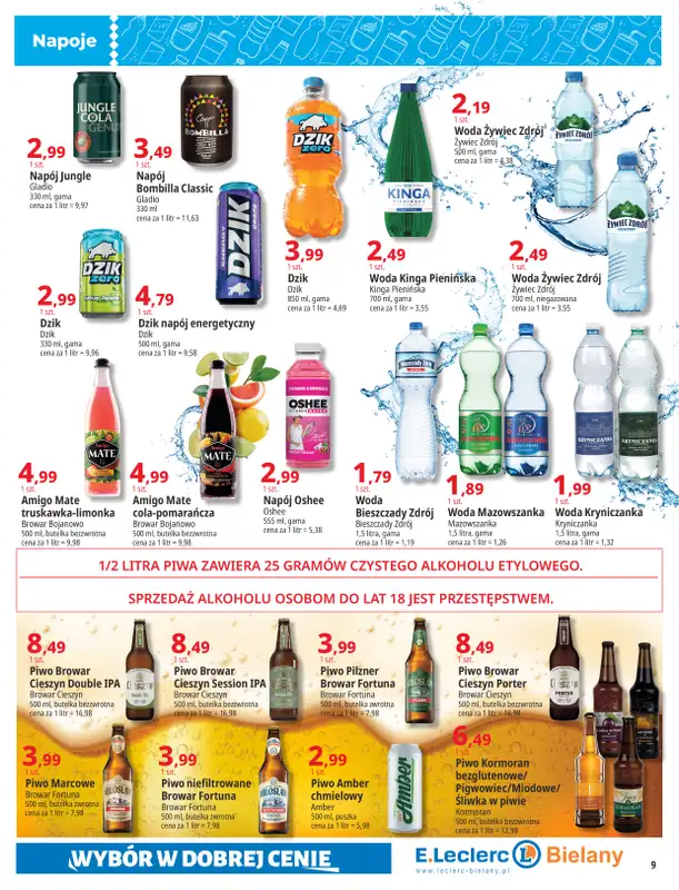 Leclerc - gazetka promocyjna Oferta Bielany | Magia Jesieni od wtorku 27.10 do soboty 07.11 - strona 9