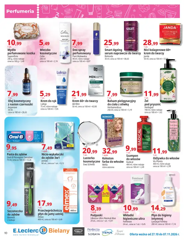 Leclerc - gazetka promocyjna Oferta Bielany | Magia Jesieni od wtorku 27.10 do soboty 07.11 - strona 10