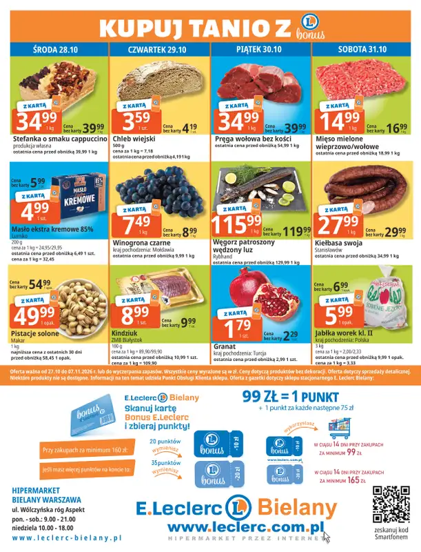 Leclerc - gazetka promocyjna Oferta Bielany | Magia Jesieni od wtorku 27.10 do soboty 07.11 - strona 16
