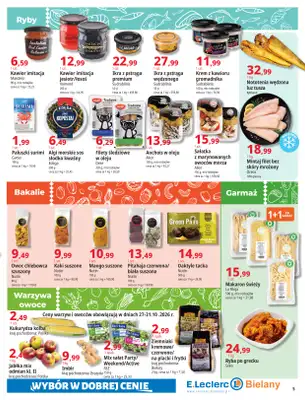 Leclerc - gazetka promocyjna Oferta Bielany | Magia Jesieni od wtorku 27.10 do soboty 07.11 - strona 5