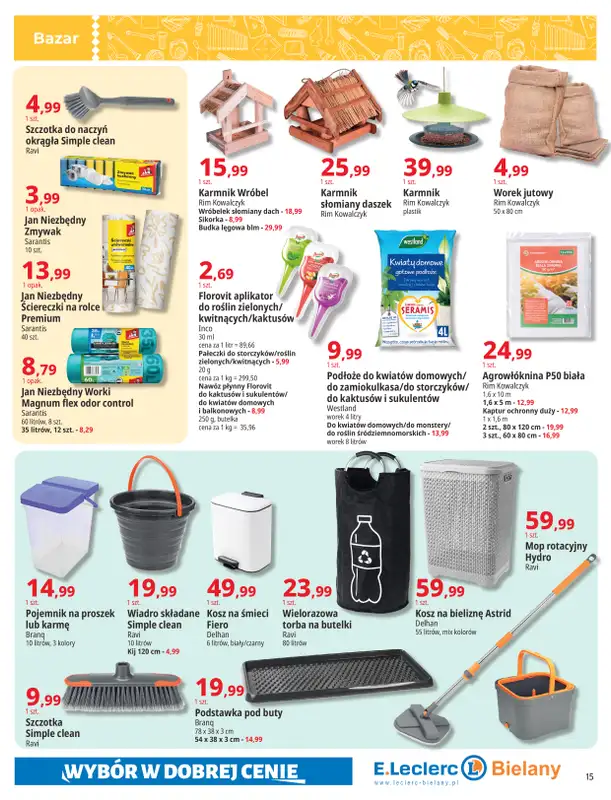 Leclerc - gazetka promocyjna Oferta Bielany | Magia Jesieni od wtorku 27.10 do soboty 07.11 - strona 15