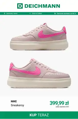 Deichmann - gazetka promocyjna Sneakersy na platformie damskie od środy 21.10  - strona 8