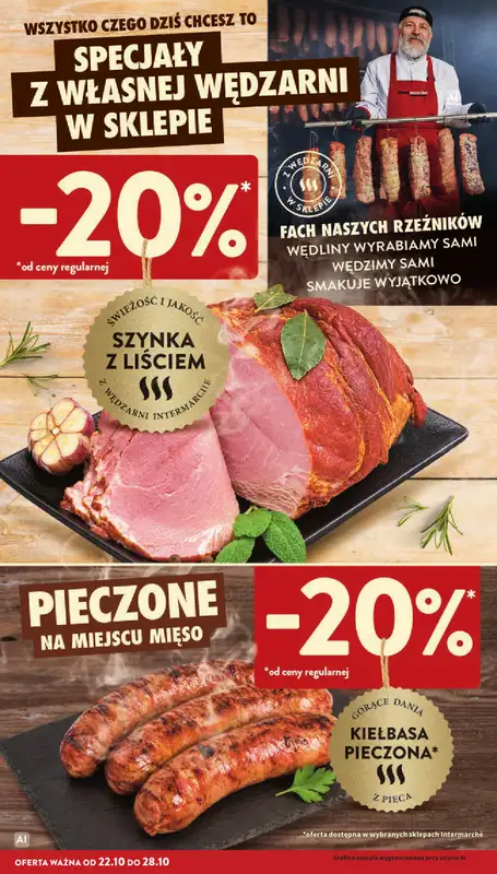 Intermarche - gazetka promocyjna Gazetka od czwartku 22.10 do środy 28.10 - strona 18