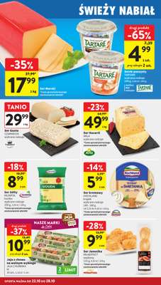 Intermarche - gazetka promocyjna Gazetka od czwartku 22.10 do środy 28.10 - strona 22