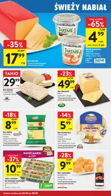 Intermarche - gazetka promocyjna Gazetka od czwartku 22.10 do środy 28.10 - strona 22