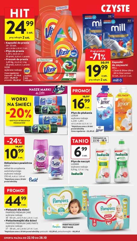 Intermarche - gazetka promocyjna Gazetka od czwartku 22.10 do środy 28.10 - strona 36