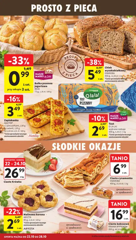 Intermarche - gazetka promocyjna Gazetka od czwartku 22.10 do środy 28.10 - strona 24