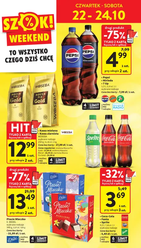 Intermarche - gazetka promocyjna Gazetka od czwartku 22.10 do środy 28.10 - strona 8