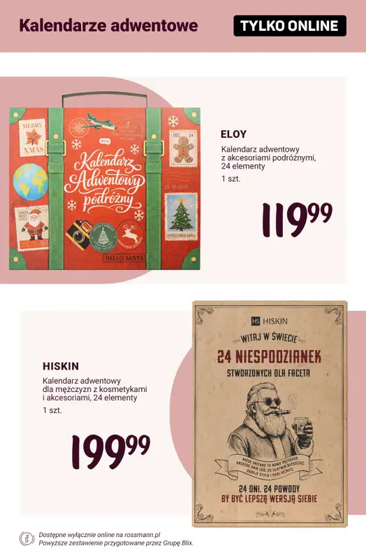 Rossmann - gazetka promocyjna Kalendarze adwentowe od wtorku 20.10  - strona 10