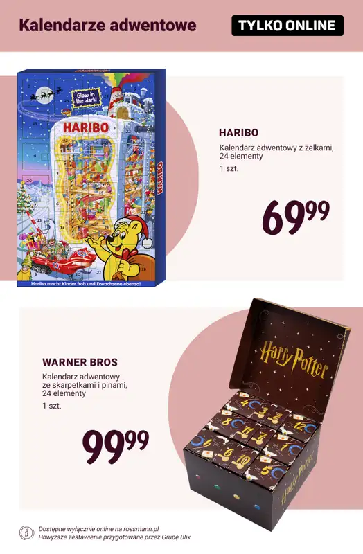 Rossmann - gazetka promocyjna Kalendarze adwentowe od wtorku 20.10  - strona 6