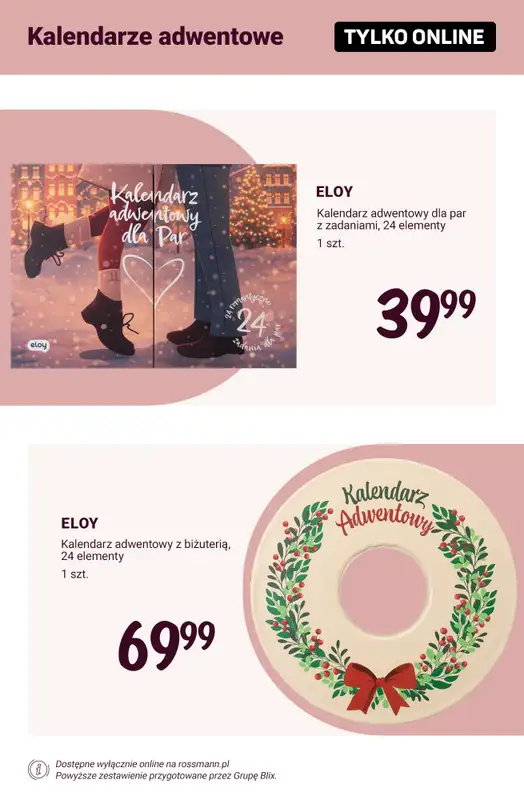 Rossmann - gazetka promocyjna Kalendarze adwentowe od wtorku 20.10  - strona 5