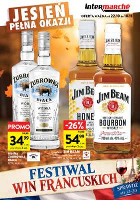 Intermarche - gazetka promocyjna Jesień pełna okazji od czwartku 22.10 do wtorku 10.11