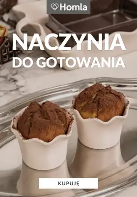 Homla - gazetka promocyjna Naczynia do gotowania od środy 21.10 