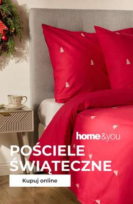 home&you - gazetka promocyjna Świąteczne pościele od wtorku 20.10 do czwartku 29.10