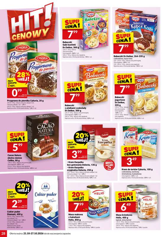 Twój Market - gazetka promocyjna Gazetka od środy 21.10 do wtorku 27.10 - strona 28