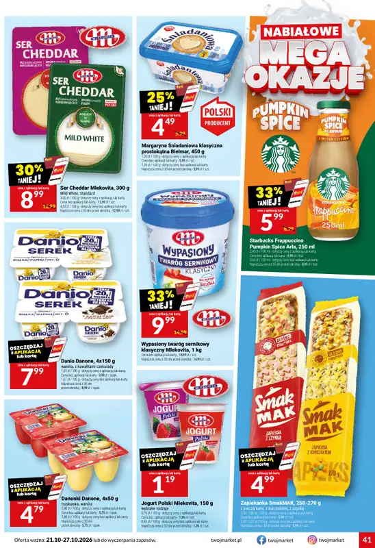Twój Market - gazetka promocyjna Gazetka od środy 21.10 do wtorku 27.10 - strona 41