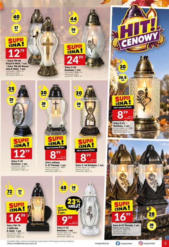 Twój Market - gazetka promocyjna Gazetka od środy 21.10 do wtorku 27.10 - strona 3