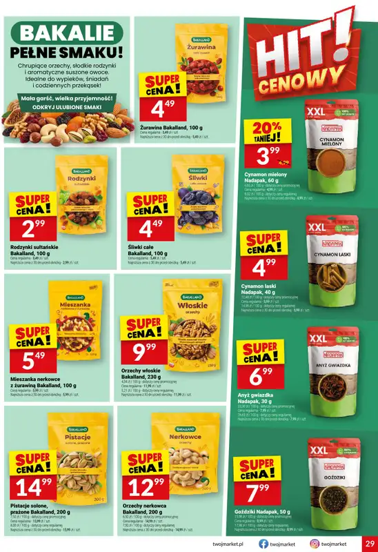 Twój Market - gazetka promocyjna Gazetka od środy 21.10 do wtorku 27.10 - strona 29