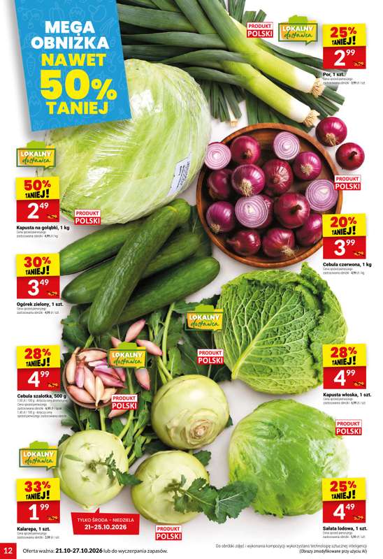 Twój Market - gazetka promocyjna Gazetka od środy 21.10 do wtorku 27.10 - strona 12