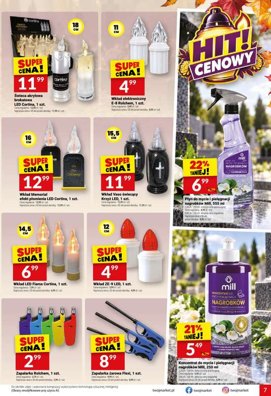 Twój Market - gazetka promocyjna Gazetka od środy 21.10 do wtorku 27.10 - strona 7