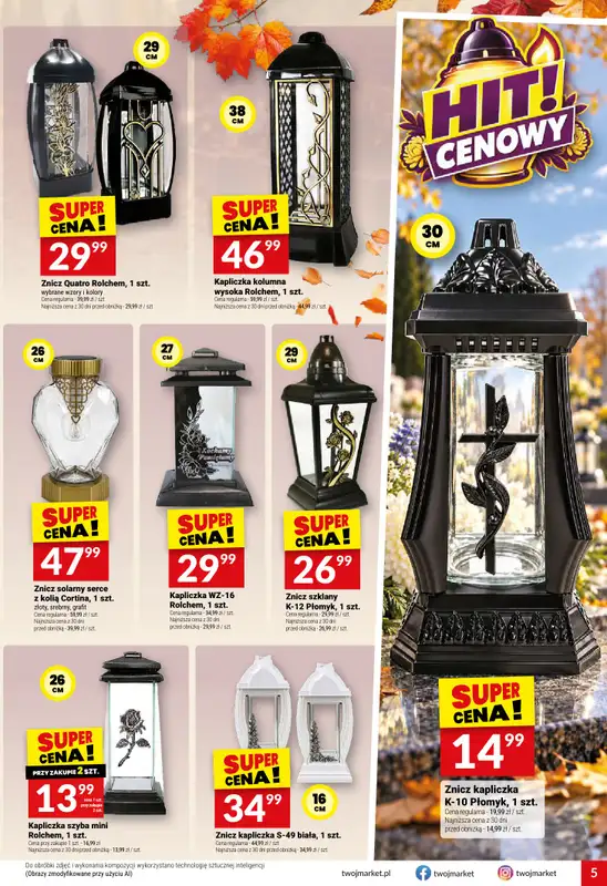 Twój Market - gazetka promocyjna Gazetka od środy 21.10 do wtorku 27.10 - strona 5