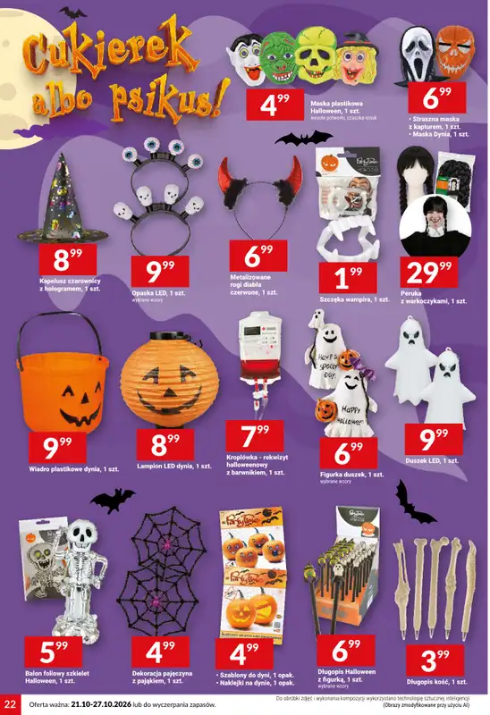 Twój Market - gazetka promocyjna Gazetka od środy 21.10 do wtorku 27.10 - strona 22