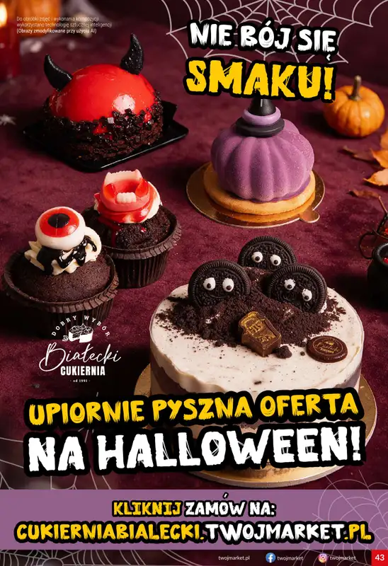 Twój Market - gazetka promocyjna Gazetka od środy 21.10 do wtorku 27.10 - strona 43