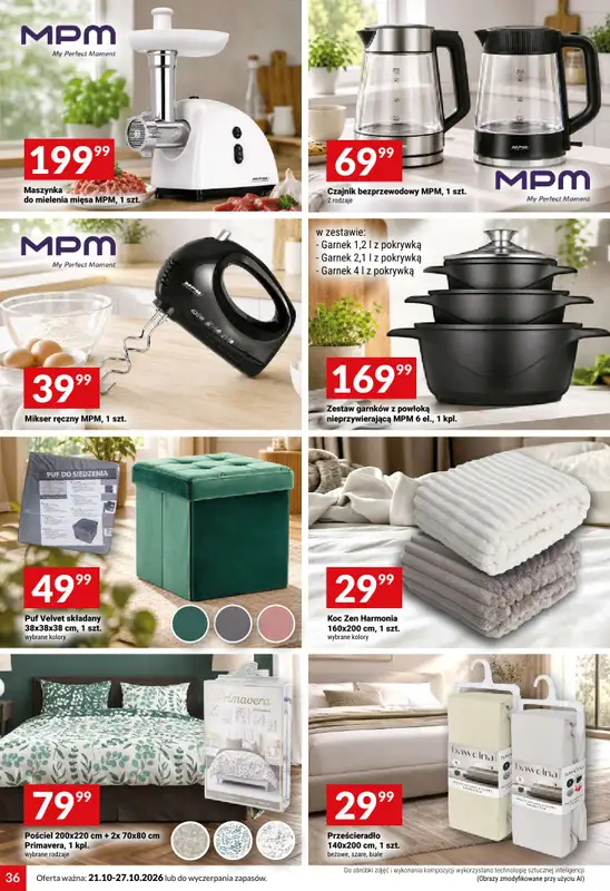 Twój Market - gazetka promocyjna Gazetka od środy 21.10 do wtorku 27.10 - strona 36