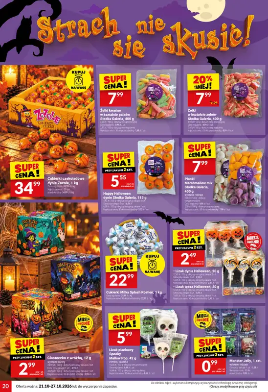 Twój Market - gazetka promocyjna Gazetka od środy 21.10 do wtorku 27.10 - strona 20
