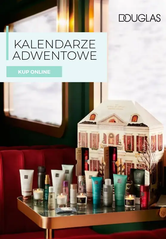 Douglas - gazetka promocyjna KALENDARZE ADWENTOWE od wtorku 20.10 
