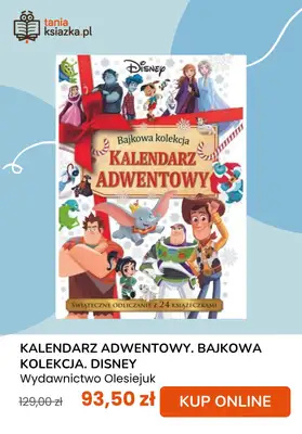 taniaksiazka.pl - gazetka promocyjna Kalendarze adwentowe w super cenach od wtorku 20.10 do wtorku 03.11 - strona 9