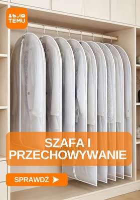 Temu - gazetka promocyjna Szafa i przechowywanie od wtorku 20.10 