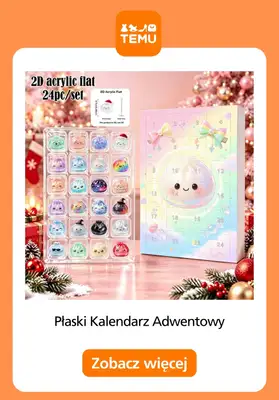 Temu - gazetka promocyjna Kalendarze adwentowe od wtorku 20.10  - strona 13