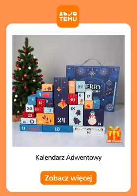 Temu - gazetka promocyjna Kalendarze adwentowe od wtorku 20.10  - strona 7