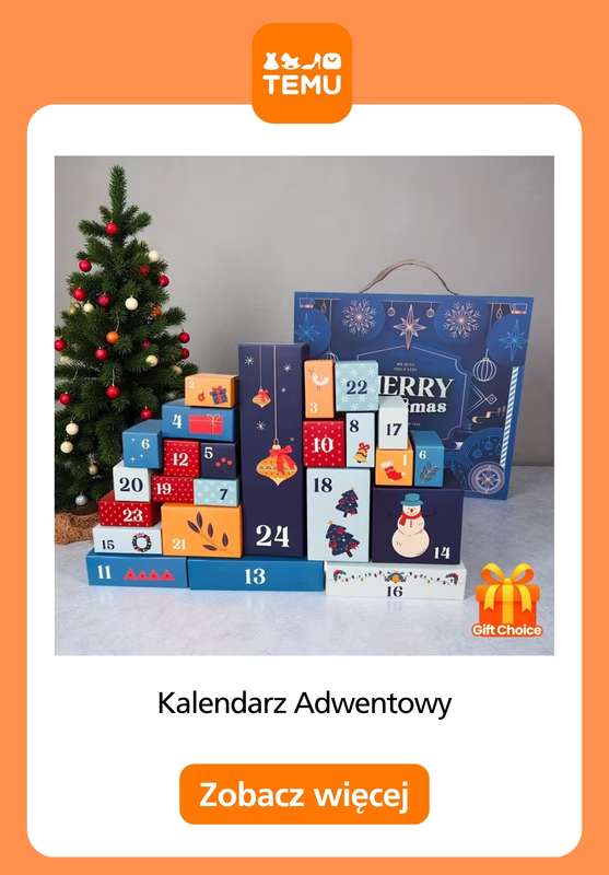 Temu - gazetka promocyjna Kalendarze adwentowe od wtorku 20.10  - strona 7