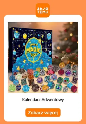 Temu - gazetka promocyjna Kalendarze adwentowe od wtorku 20.10  - strona 5