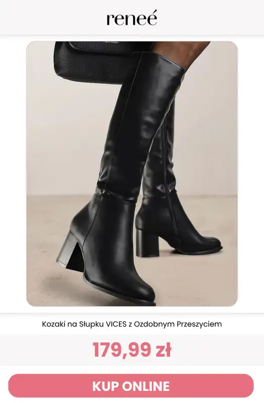 Renee - gazetka promocyjna Kozaki damskie od wtorku 20.10 do środy 28.10 - strona 3
