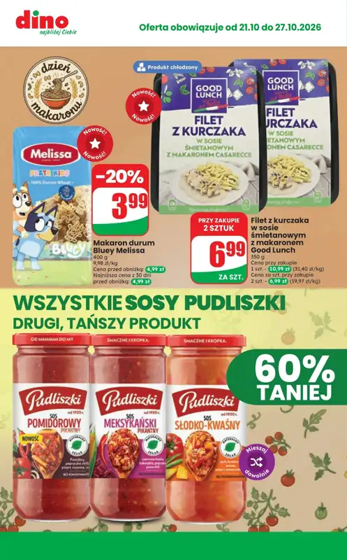 Dino - gazetka promocyjna Najlepsze promocje! od środy 21.10 do wtorku 27.10 - strona 8