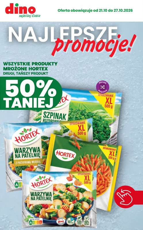 Dino - gazetka promocyjna Najlepsze promocje! od środy 21.10 do wtorku 27.10