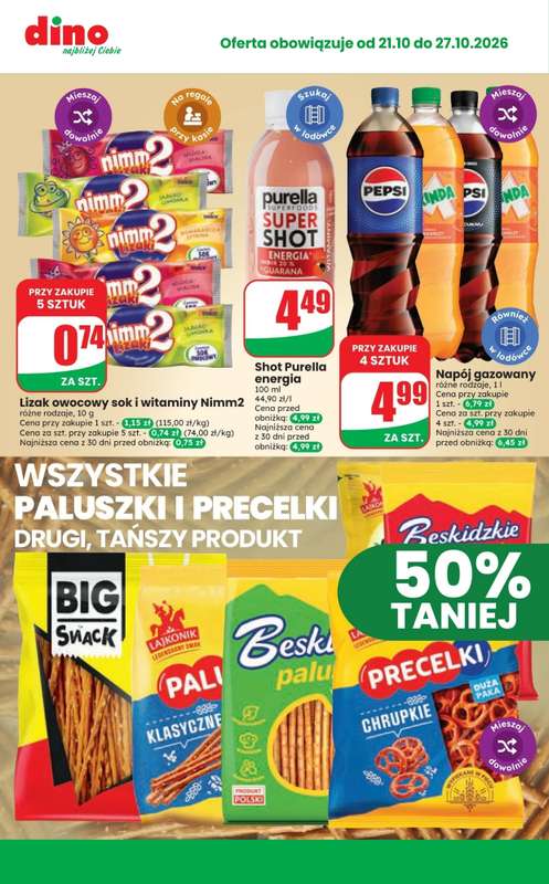 Dino - gazetka promocyjna Najlepsze promocje! od środy 21.10 do wtorku 27.10 - strona 9