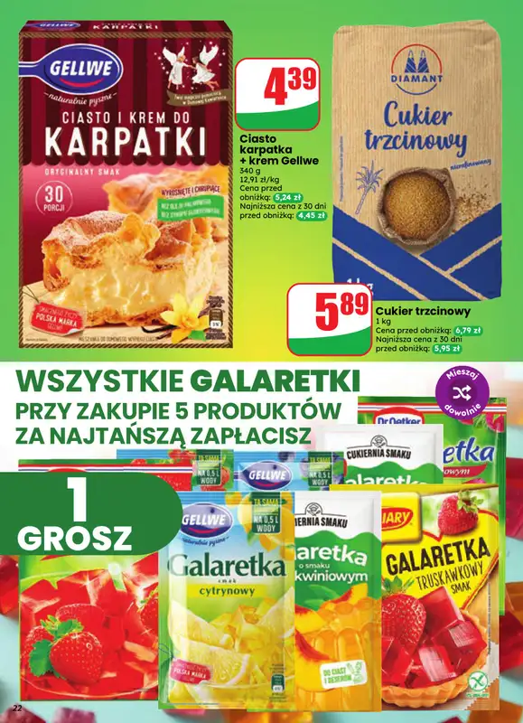 Dino - gazetka promocyjna Gazetka 43 / 2026 od środy 21.10 do wtorku 27.10 - strona 22