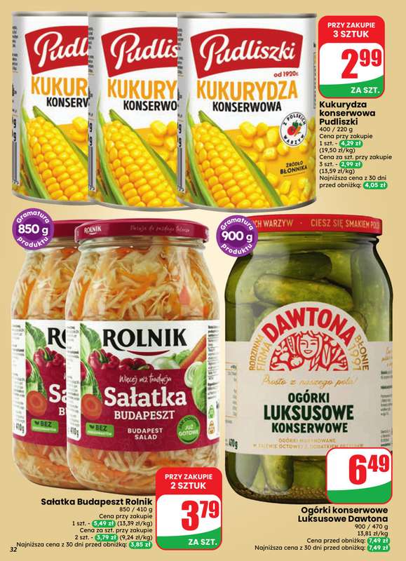Dino - gazetka promocyjna Gazetka 43 / 2026 od środy 21.10 do wtorku 27.10 - strona 32